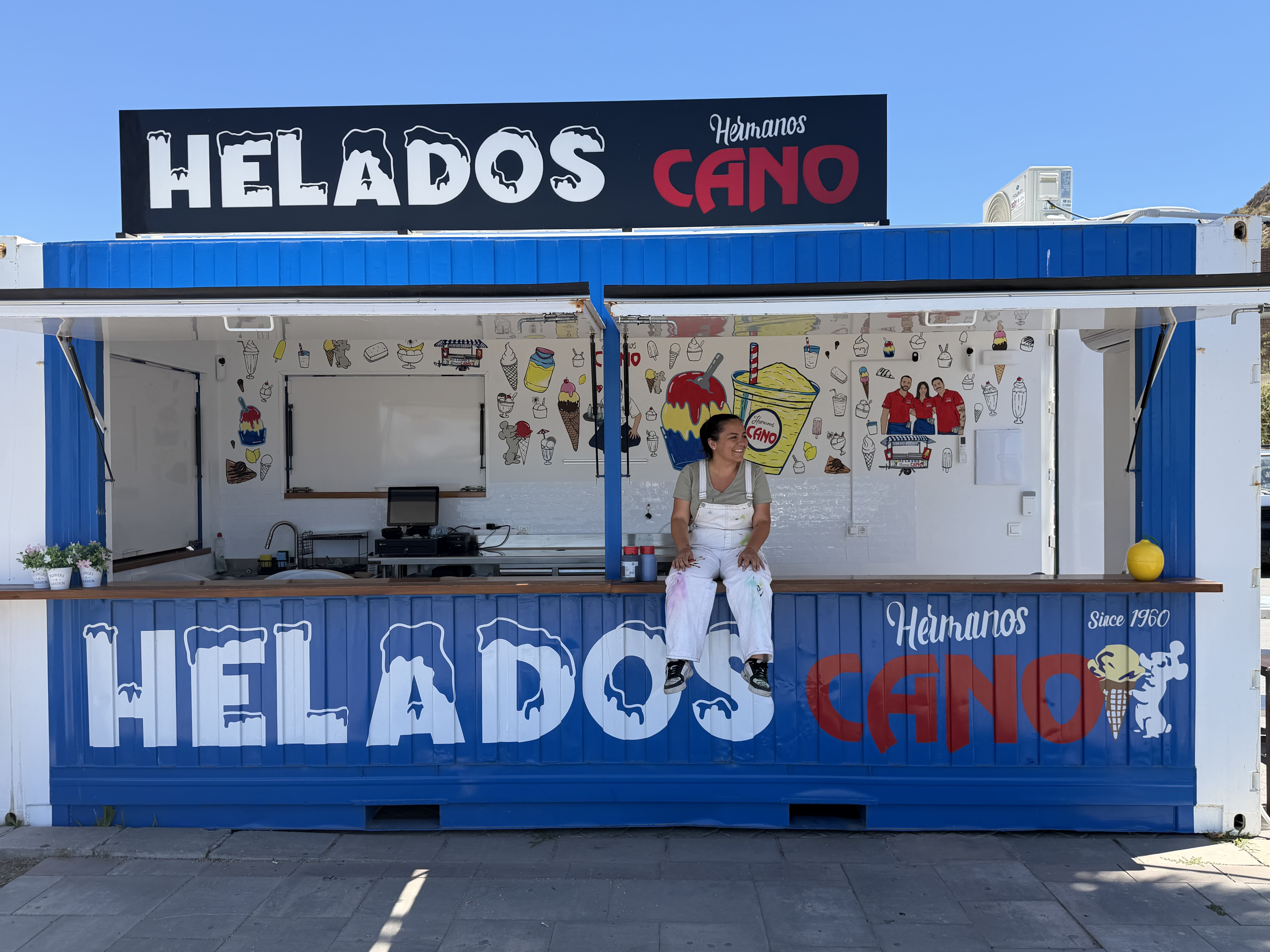 Mural Heladeria Hermanos Cano