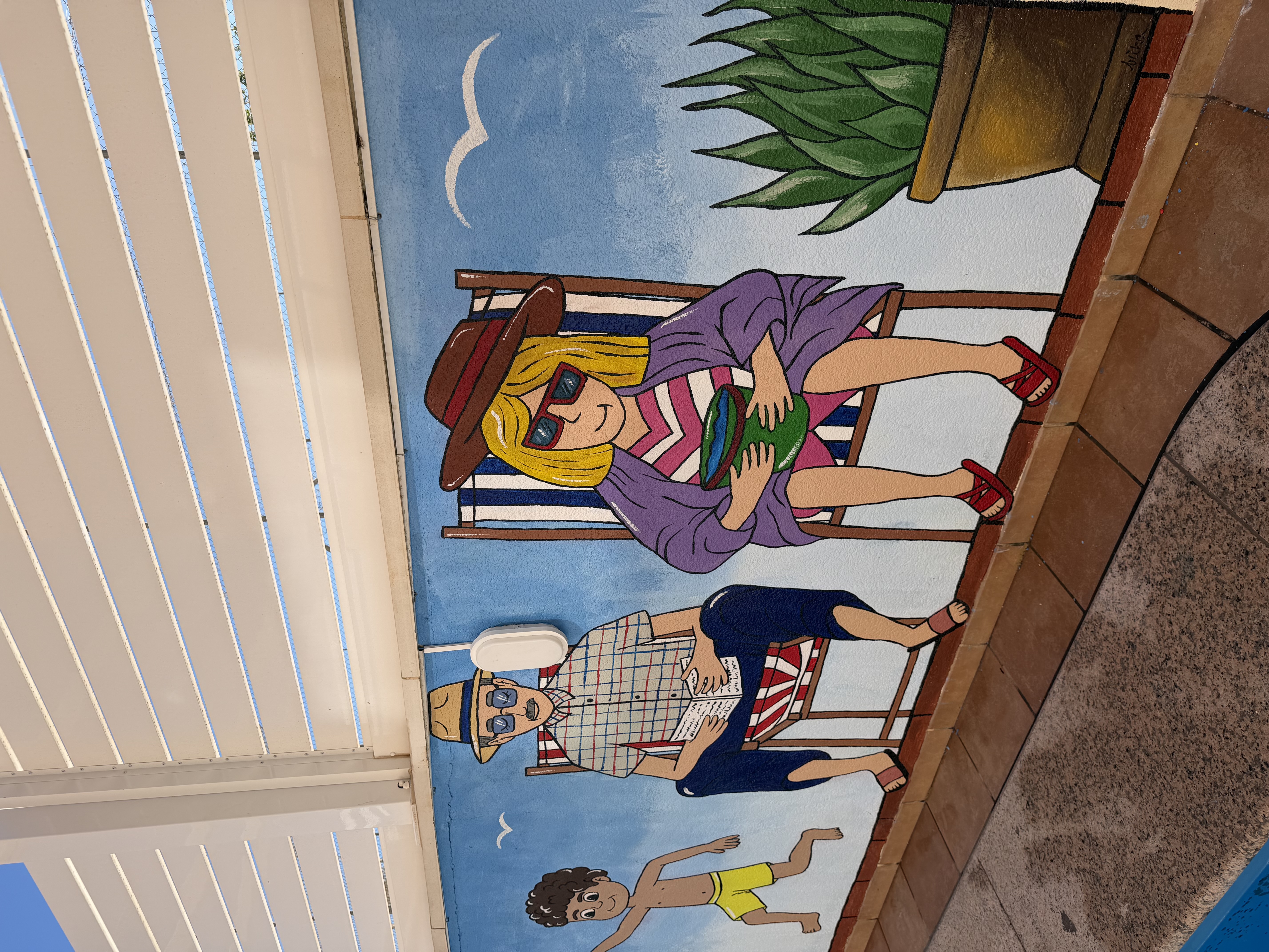 Mural piscina