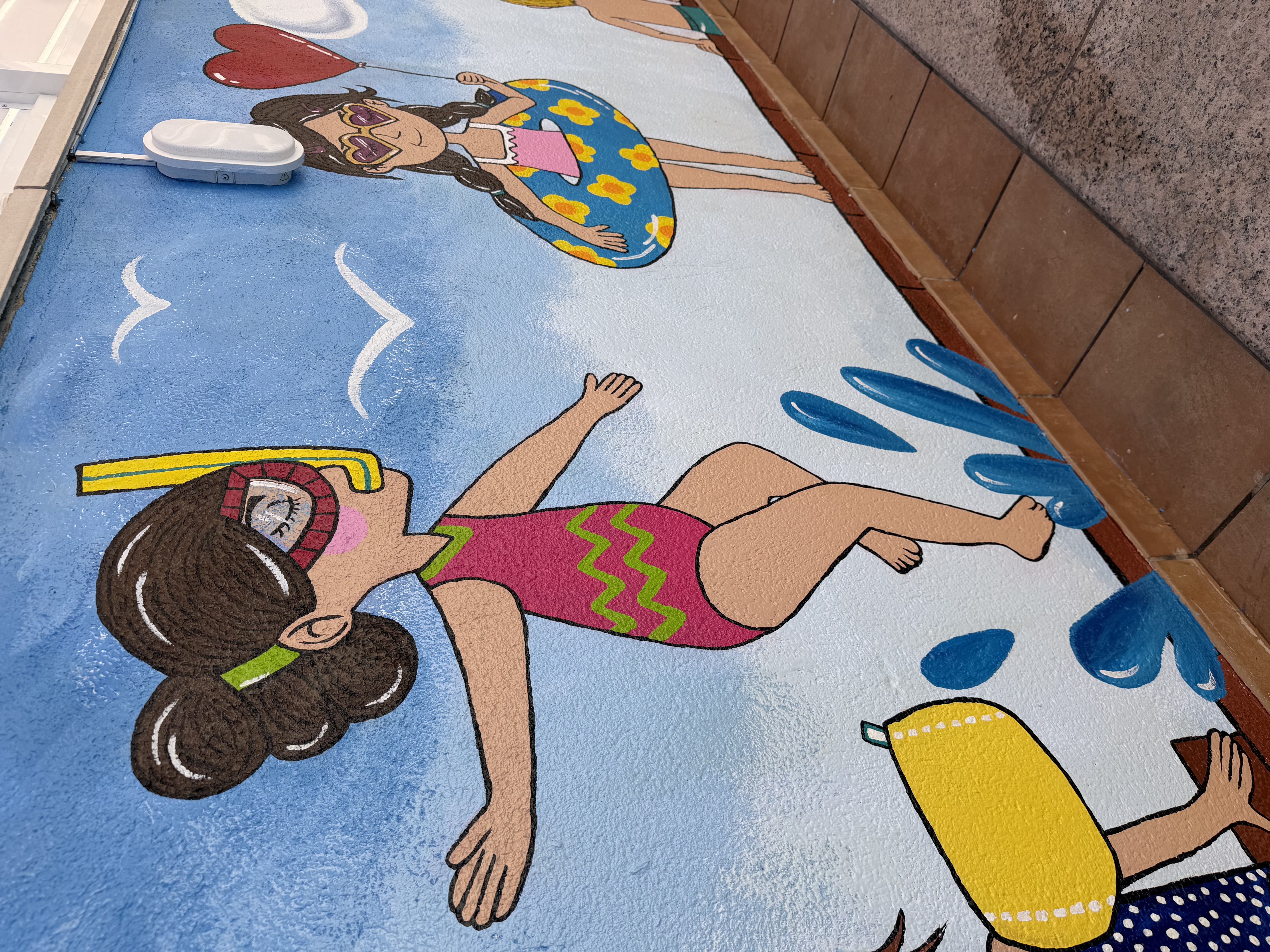 Mural piscina